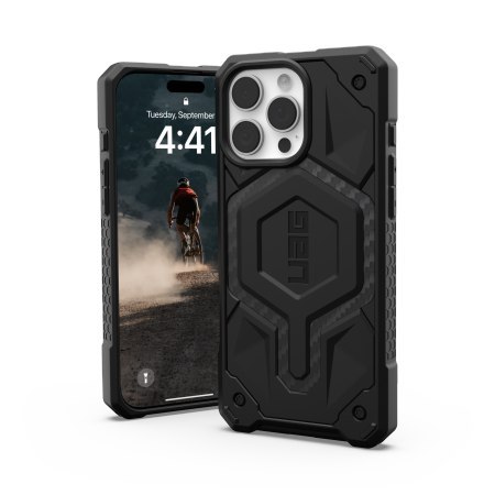 UAG Monarch - obudowa ochronna do iPhone 16 Pro Max (carbon fiber)