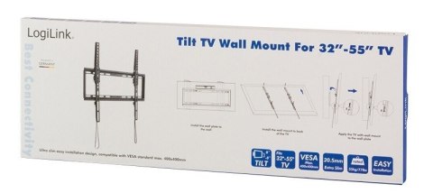 Uchwyt do TV LOGILINK BP0010 (nośność 35kg \32 - 55 cali)