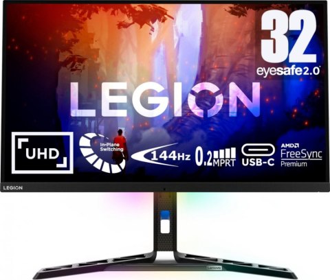 Monitor LENOVO 66F9UAC6EU (31.5" /IPS /144Hz /3840 x 2160 /Czarny)