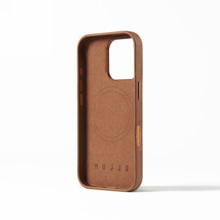 Mujjo Leather Case - etui skórzane do iPhone 16 Pro kompatybilne z MagSafe (tan)