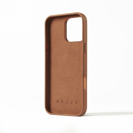 Mujjo Leather Case - etui skórzane do iPhone 16 Pro Max kompatybilne z MagSafe (tan)