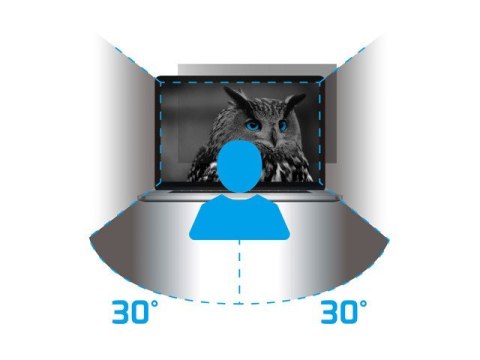 Natec Filtr prywatyzujący RODO Owl 17.3 cala 16:9