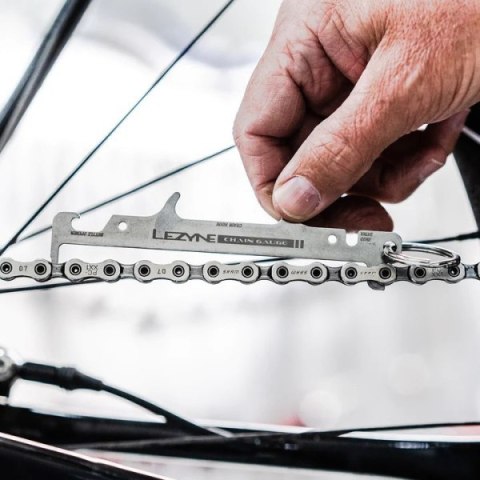 Przymiar miernik zużycia łańcucha LEZYNE Chain Gauge