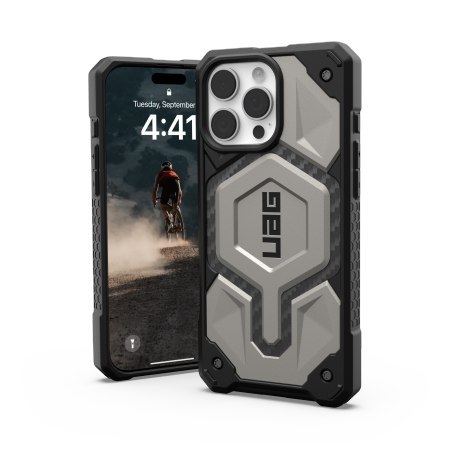 UAG Monarch Pro - obudowa ochronna do iPhone 16 Pro Max kompatybilna z MagSafe (titanium)