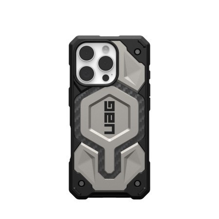 UAG Monarch Pro - obudowa ochronna do iPhone 16 Pro kompatybilna z MagSafe (titanium)