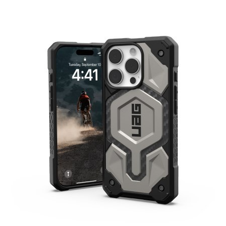 UAG Monarch Pro - obudowa ochronna do iPhone 16 Pro kompatybilna z MagSafe (titanium)