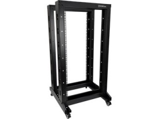 Stelaż / stojak RACK 22U 19" 600x600 z dwoma parami belek montażowych ALANTEC