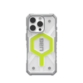 UAG Pathfinder Clear Magsafe - obudowa ochronna do iPhone 16 Pro kompatybilna z MagSafe (active neon)