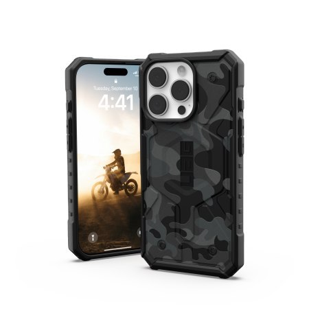 UAG Pathfinder SE Magsafe - obudowa ochronna do iPhone 16 Pro kompatybilna z MagSafe (midnight camo)