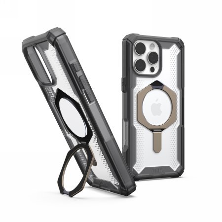 UAG Plasma XTE Magsafe - obudowa ochronna z podstawką do iPhone 16 Pro Max kompatybilna z MagSafe (ash/titanium)