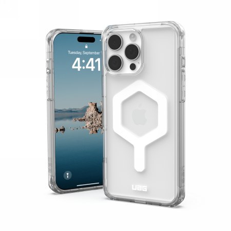 UAG Plyo Magsafe - obudowa ochronna do iPhone 16 Pro Max kompatybilna z MagSafe (ice/white)