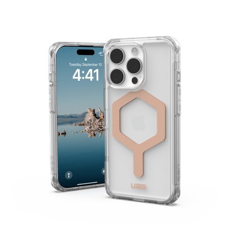 UAG Plyo Magsafe - obudowa ochronna do iPhone 16 Pro kompatybilna z MagSafe (ice / rose gold)