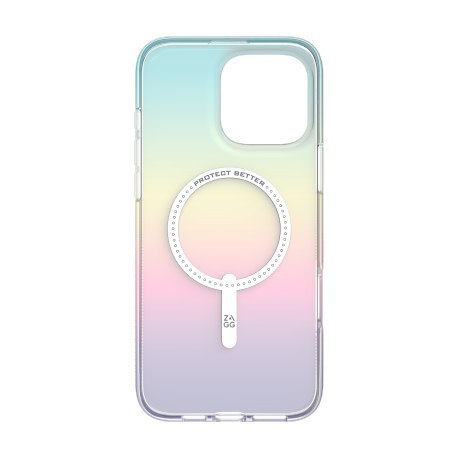 ZAGG Milan Snap - obudowa ochronna do iPhone 16 Pro Max kompatybilna z MagSafe (iridescent)