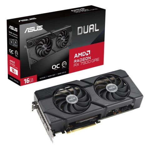 Karta graficzna ASUS Dual Radeon RX 7900 GRE OC 16GB GDDR6 (90YV0J90-M0NA00)