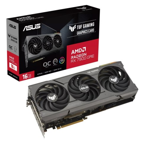 Karta graficzna ASUS Radeon RX 7900 GRE TUF GAMING OC 16G GDDR6 256bit 3DP TUF-RX7900GRE-O16G-GAMING