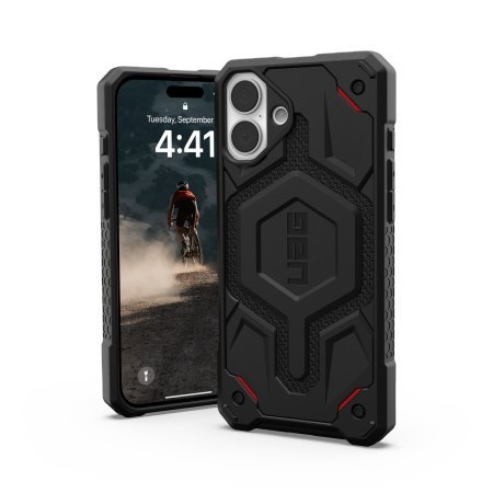 UAG Monarch Pro - obudowa ochronna do iPhone 16 Plus kompatybilna z MagSafe (kevlar black)