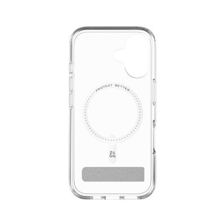 ZAGG Crystal Palace Snap Kickstand - obudowa ochronna z podstawką do iPhone 16 kompatybilna z MagSafe (clear)