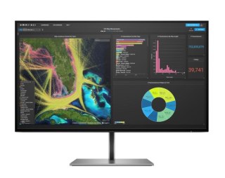 Monitor HP 1B9T0AA (27" /TFT IPS /3840 x 2160 /Czarno-szary)