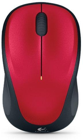 Mysz Bezprzewodowa LOGITECH M235 Czerwony