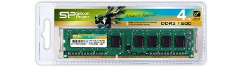 Pamięć SILICON POWER (LongDIMM/DDR3/4 GB/1600MHz/1.5V/11 CLCL/SINGLE)