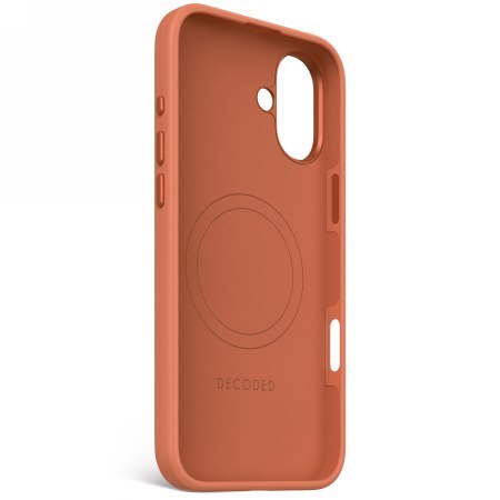 Decoded AntiMicrobial Silicone Backcover - silikonowa obudowa ochronna do iPhone 16 Plus kompatybilna z MagSafe (sand stone)