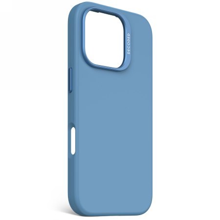 Decoded AntiMicrobial Silicone Backcover - silikonowa obudowa ochronna do iPhone 16 Pro kompatybilna z MagSafe (air blue)