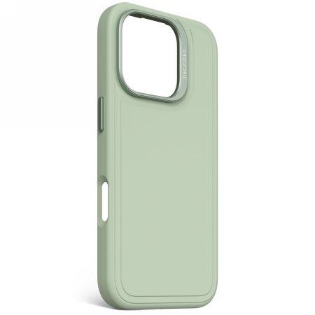 Decoded AntiMicrobial Silicone Stacks Backcover - silikonowa obudowa ochronna do iPhone 16 Pro kompatybilna z MagSafe (mist gree