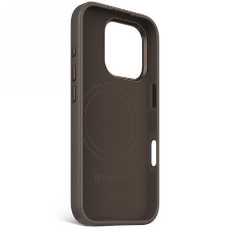 Decoded AntiMicrobial Silicone Stacks Backcover - silikonowa obudowa ochronna do iPhone 16 Pro kompatybilna z MagSafe (phantom)