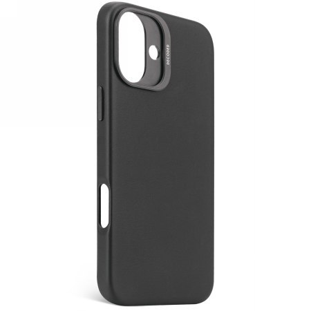 Decoded Leather Backcover - skórzana obudowa ochronna do iPhone 16 Plus kompatybilna z MagSafe (black)