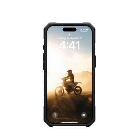 UAG Pathfinder Clear Magsafe - obudowa ochronna do iPhone 16 Pro kompatybilna z MagSafe (ice/black)