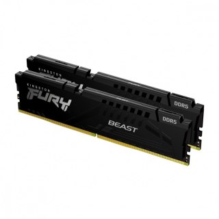 Kingston Pamięć DDR5 Fury Beast Black 32GB(2*16GB)/6000 CL36