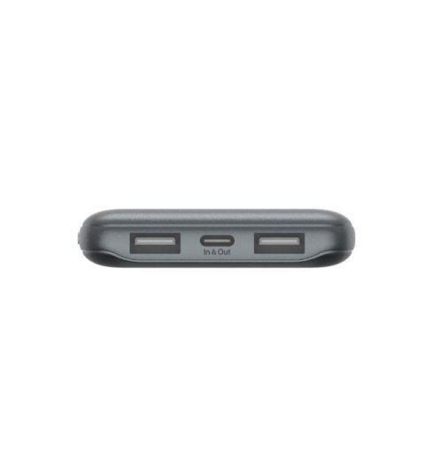 Belkin PowerBank 10 000mAh USB A i C 15W space gray