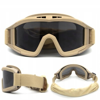 Extralink Military Okulary taktyczne gogle wojskowe ochronne ASG strzeleckie airsoft mil-678