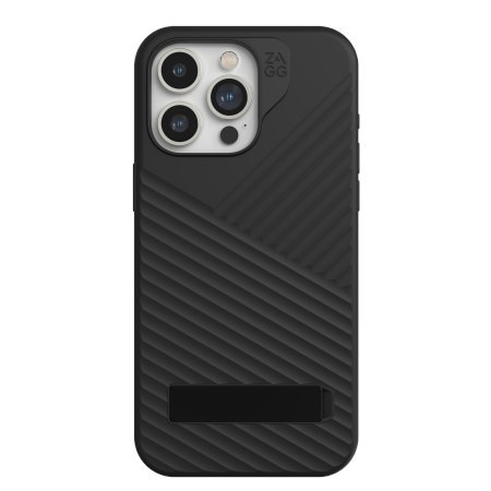 ZAGG Denali Snap KS - obudowa ochronna z podstawką do iPhone 15 Pro Max kompatybilna z MagSafe (black)