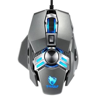 Extralink Gaming Mouse V10 | Mysz gamingowa | przewodowa, optyczna, 6400dpi, 7 przycisków, podświetlenie LED