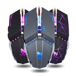 Extralink Gaming Mouse V7 | Mysz gamingowa | przewodowa, optyczna, 1600dpi, 7 przycisków, podświetlenie LED