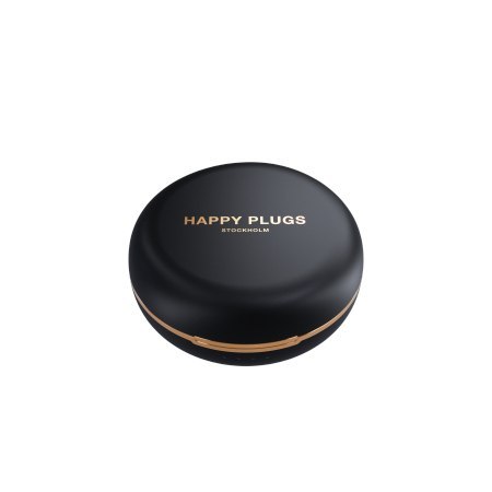 Happy Plugs Adore - bezprzewodowe słuchawki douszne z lusterkiem w etui (black)
