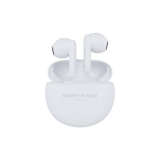 Happy Plugs Joy Lite - bezprzewodowe słuchawki douszne z ENC (white)