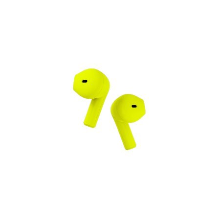 Happy Plugs Joy - bezprzewodowe słuchawki douszne (neon yellow)