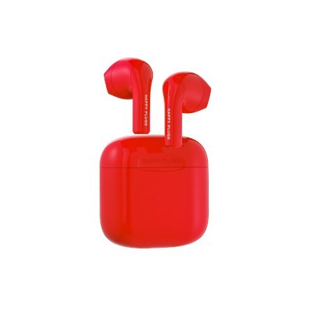 Happy Plugs Joy - bezprzewodowe słuchawki douszne (red)