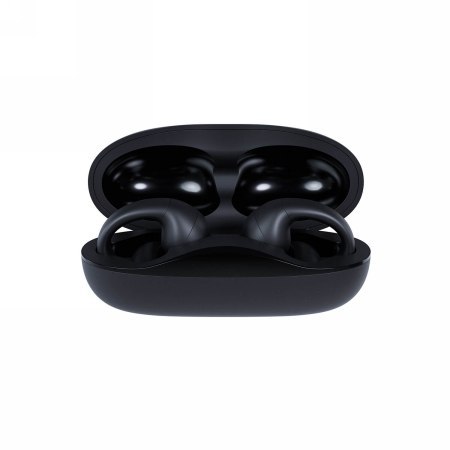 Happy Plugs Clip - bezprzewodowe otwarte słuchawki douszne (black)