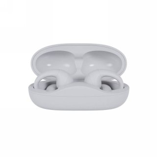 Happy Plugs Clip - bezprzewodowe otwarte słuchawki douszne (white)