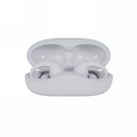 Happy Plugs Clip - bezprzewodowe otwarte słuchawki douszne (white)
