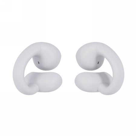 Happy Plugs Clip - bezprzewodowe otwarte słuchawki douszne (white)
