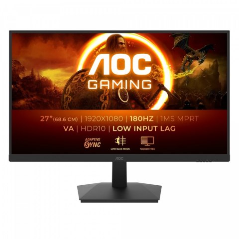 Monitor AOC C27G4ZXU (27" /Fast VA /280Hz /1920 x 1080 /Czarny)