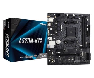 Płyta główna ASROCK A520M-HVS Socket AM4 MICRO ATX