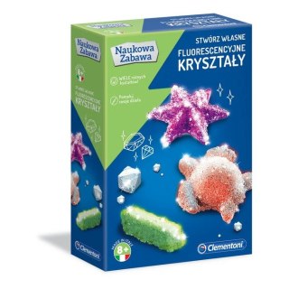 Clementoni Zestaw naukowy Fluorescencyjne Kryształy