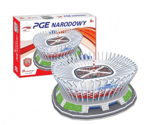 Cubic Fun Puzzle 105 elementów 3D Stadion PGE Narodowy