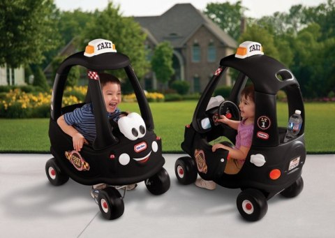 Little Tikes Jeździk Samochód Cozy Coupe czarna Taxi