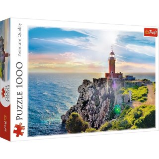 Trefl Puzzle 1000 elementów Latarnia morska w Melagavi